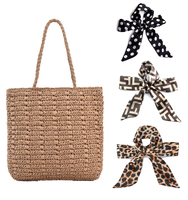 PLECIONY Koszyk na plażę DUŻA TOREBKA na RAMIĘ