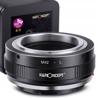 Adapter M42 do L-Mount Panasonic Lumix S Leica Sigma K&F nowa wersja 2024