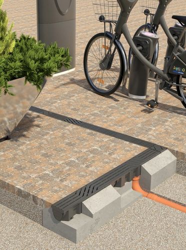 Odpływ liniowy do Garażu 3m x96x87mm do 1,5 Tony SLIM Kratka Czarna Z na Arena.pl