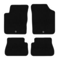 Dywaniki welurowe BASIC Kia Picanto I 2003-2011 czarne