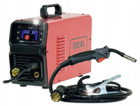 IDEAL Spawarka migomat 230V Praktik Mig 201 Synergia LED 200A MMA FLUX