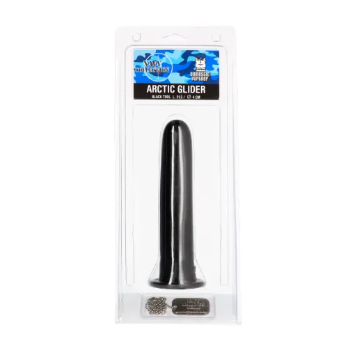 domestic partner atric glideer black - anatomiczny korek, miękka guma na Arena.pl