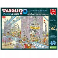 Wasgij Retro Mystery 8 The Final Hurdle | Jigsaw Puzzle For Adults 1000 Pie