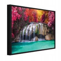 Obraz W Ramie Na Płótnie Do Sypialni Salonu Wodospad 120x80