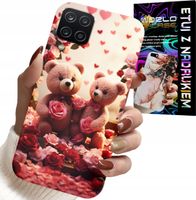 ETUI DO SAMSUNG GALAXY A22 5G - MISIE, LOVE YOU, SERCA WIELE WZORÓW CASE
