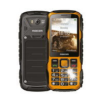 Wzmocniony telefon MaxCom MM920L Strong 8/16MB żółty IP67 bluetooth