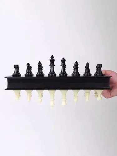 SZACHY KLASYCZNE 25X25 GRA SKŁADANE SZACHOWNICA na Arena.pl