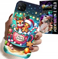 ETUI DO XIAOMI REDMI 9C - RENIFER Z PIERNIKIEM MERRY CHRISTMAS