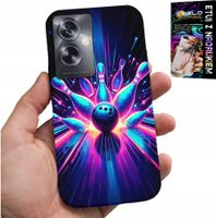 ETUI DO OPPO A79 5G - KRĘGLE BOWLING STRIKE POKROWIEC, PLECKI