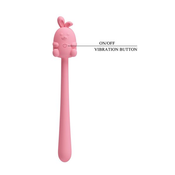 Cute Bunny, Flirting Stick, 7 Vibration Functions, Magnetic Usb Charging zdjęcie 9