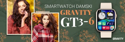 Smartwatch Damski Gravity GT3-6 na Arena.pl