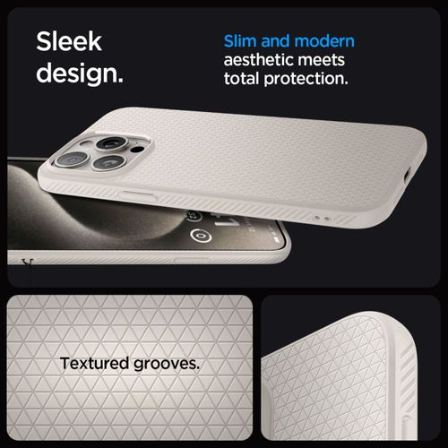 SPIGEN LIQUID AIR IPHONE 15 PRO NATURAL TITANIUM na Arena.pl