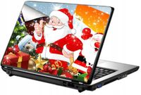 SKIN naklejka naklejki na LAPTOPA mikołaj święta