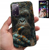 ETUI DO SAMSUNG GALAXY S20 FE - MAŁPA, MAŁPKA, GORYL, ZWIERZĘTA + SZKŁO