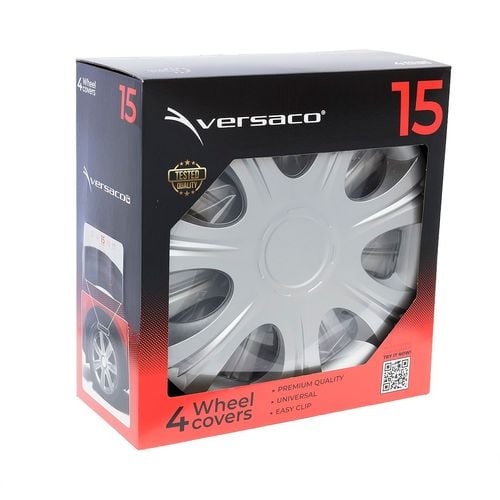 Kołpaki Impulse silver 15", 4 szt. na Arena.pl