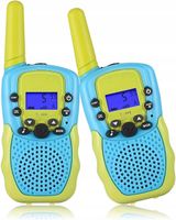 SHONA T388 WALKIE TALKIE 2 szt dla dzieci 10 tonów latarka VOX