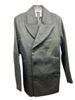 KIOMI klasyczny płaszcz męski czarny rozmiar M