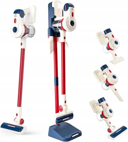 Zestaw Sprzątający 8w1 Odkurzacz Pionowy dla Dzieci Robot Mop Miotła 3 L+ na Arena.pl