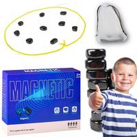 MAGNETYCZNA GRA W KAMIENIE MAGNETYCZNE GRA EDUKACYJNE ZESTAW 30 szt