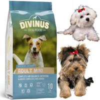 Karma dla Maltańczyka Yorka Shih Tzu Buldoga Fransuskiego Divinus Mini 10kg