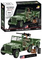 Klocki Cobi 2804 Willys Mb & Trailer - Executive Edition