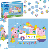 Puzzle Edukacyjne Świnka Peppa Lody Od Świnki Peppy Dodo 30El. 200302