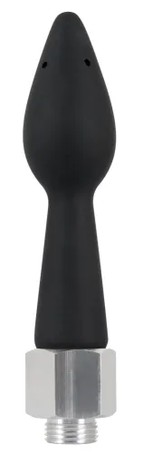 you2toys intymny aplikator z funkcją natrysku, silikonowy, czarny 16 cm na Arena.pl