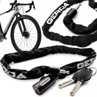 ZAPIĘCIE Rowerowe ŁAŃCUCH zabezpieczenie do ROWERU GERDA contra 900/6V