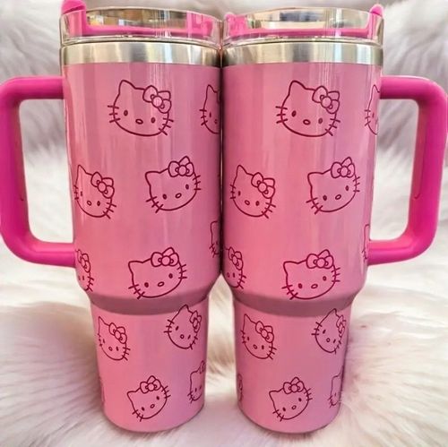 KUBEK TERMICZNY TERMOS SANRIO HELLO KITTY 1200 ML DUŻY STAL NIERDZEWNA na Arena.pl