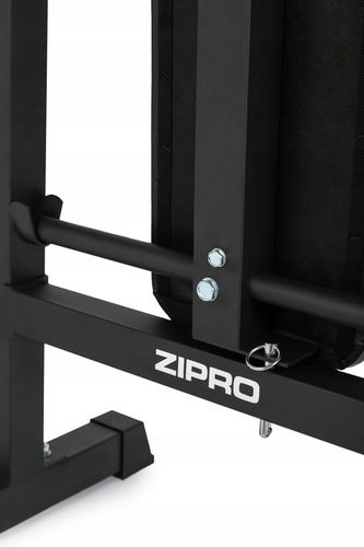 Ławka Treningowa Prosta Składana Ławeczka + Stojaki Regulowane 2w1 - Zipro na Arena.pl
