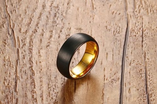 OBRĄCZKA PIERŚCIEŃ z Wolframu WOLFRING EU25 US11 na Arena.pl