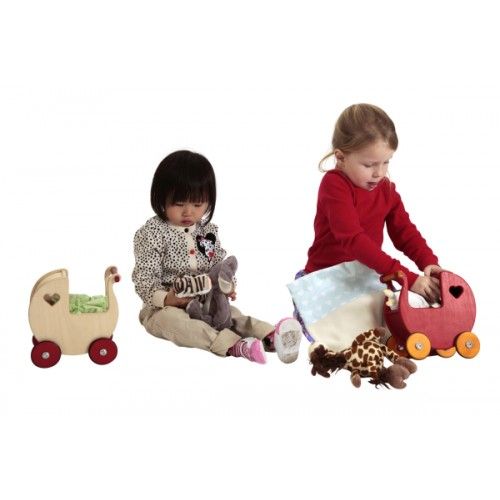 MOOVER Mini Wózek dla Lalek drewniany zdjęcie 2