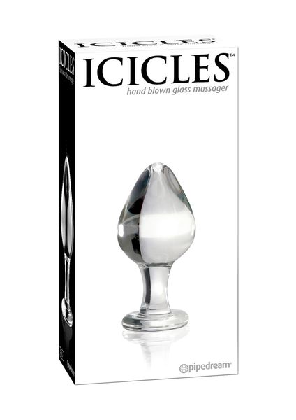 Plug-Icicles No 25 - Hand Blown Massager zdjęcie 1