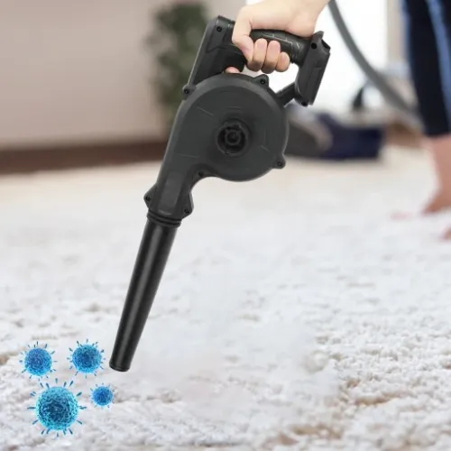 PRZENOŚNA 18V AKUMULATOROWA DMUCHAWA DO LIŚCI, DMUCHAWA OGRODOWA, DO na Arena.pl