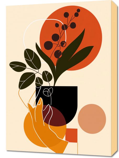 Obraz 50x70cm Dotyk Naturalności zdjęcie 1