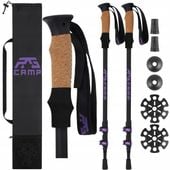 KIJKI TREKKINGOWE składane górskie kije trekingowe do chodzenia po