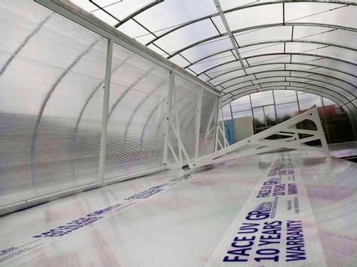 Zadaszenie drzwiowe typ E2 150x95 cm na Arena.pl