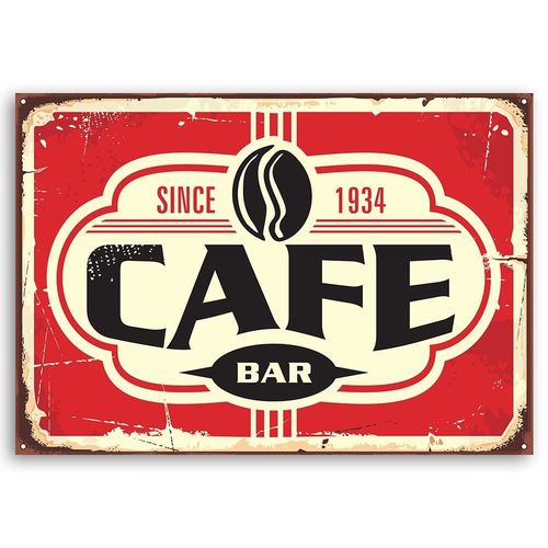 Deco Panel, Retro - bar kawowy 60x40 na Arena.pl