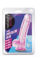 realistyczne dildo naturally yours 15 cm różowe blush