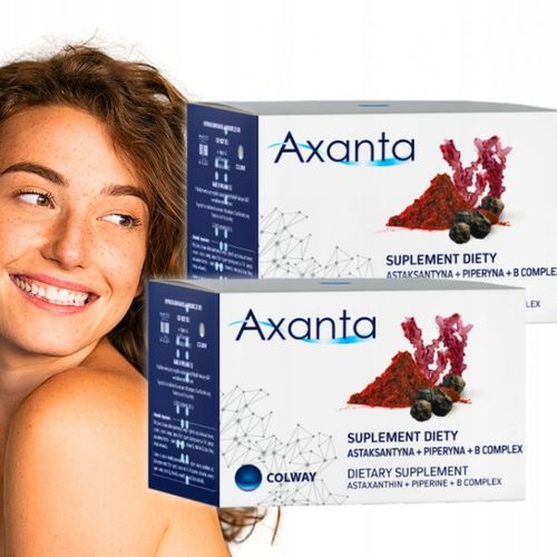 2x Axanta COLWAY 60 kaps. - Astaksantyna - Suplement Diety Colway na Arena.pl
