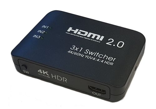 Sumator HDMI 3x1 SPH-S1032.0 4K HDR na Arena.pl