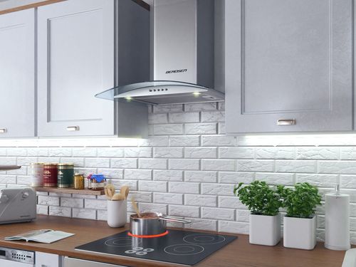 Okap kuchenny kominowy 60 cm Berdsen BT-202 na Arena.pl