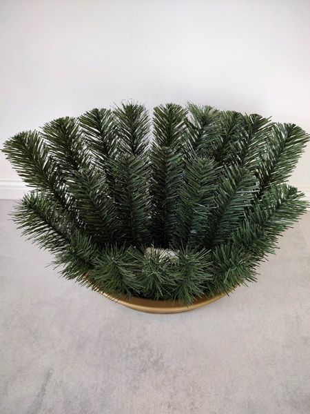 DUŻA ŁÓDKA PIRAMIDA Podkład do wiązanki stroik na pomnik grób cmentarz zdjęcie 2