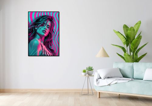 Plakat 68x98cm Neonowy Wzrok na Arena.pl
