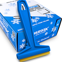 Skrobaczka Do Szyb Murska 575 Mosiężna Skrobak Mosiężnym Ostrzem Niebieska