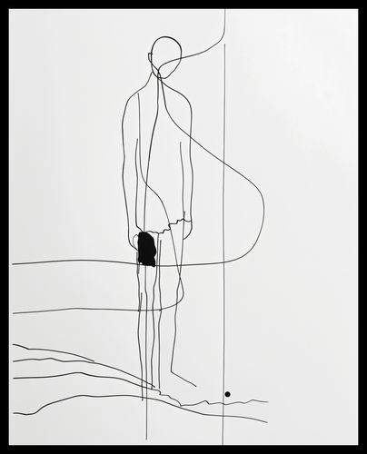 Plakat 40x50cm Samotna Wędrówka na Arena.pl