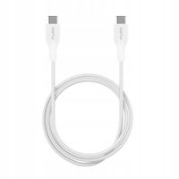 Kabel Przewód Puro USB-C do USB-C 2 metry Biały