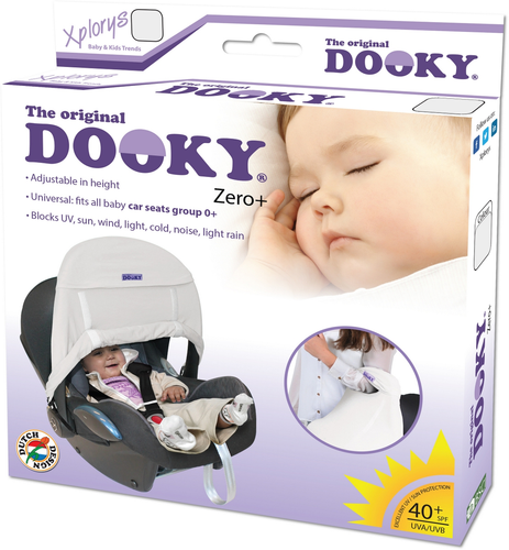 Osłonka do fotelika Dooky Zero+ Cream na Arena.pl