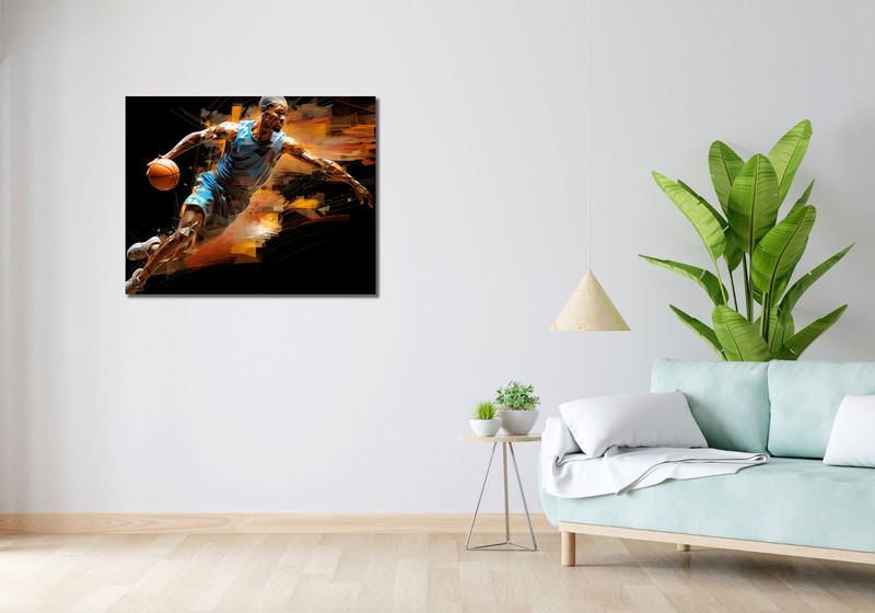 Obraz 90x70cm Przełomowy Drybling zdjęcie 2