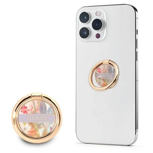 Ring Guess Flower Collection - fioletowy na Arena.pl